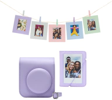 Fujifilm Instax Mini 12 tilbehørssett (lilla)