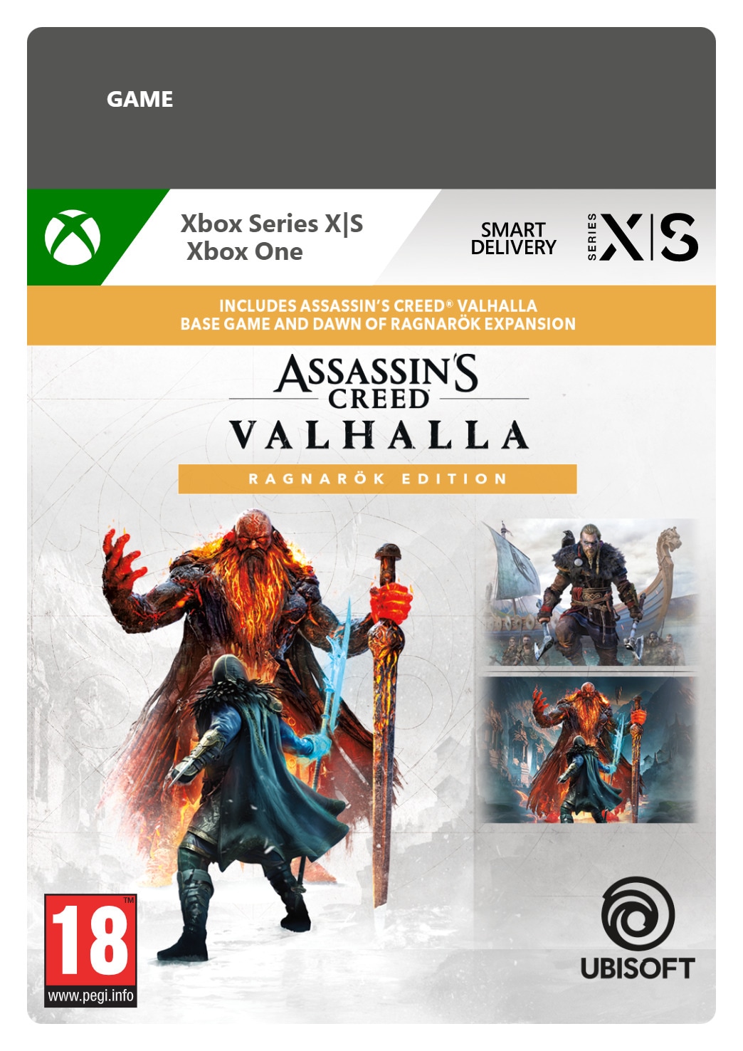 Assassin s Creed® Valhalla Ragnarök Edition - XBOX One,Xbox Series X,X