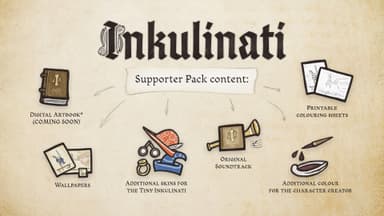 Inkulinati - Supporter Pack - PC Windows,Mac OSX
