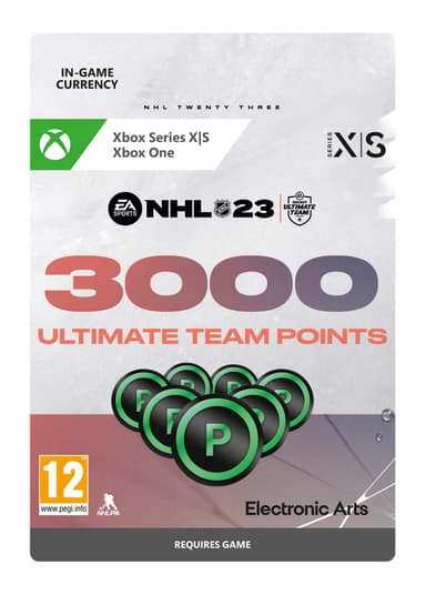 EA SPORTS™ NHL 23 ULTIMATE TEAM™ NHL POINTS 3000 - XBOX One,Xbox Serie
