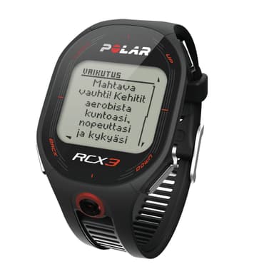 Polar RCX3M sportsklokke (sort)