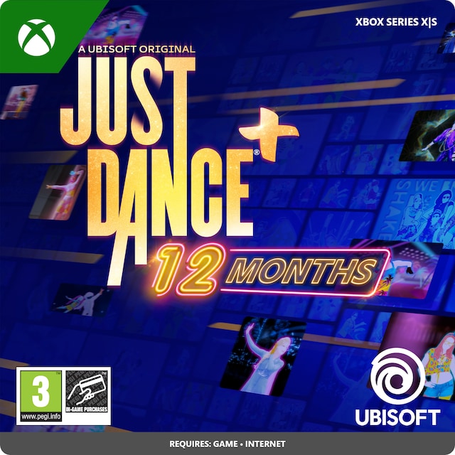 Just Dance®+ 12 Month Pass - Xbox Series X,Xbox Series S