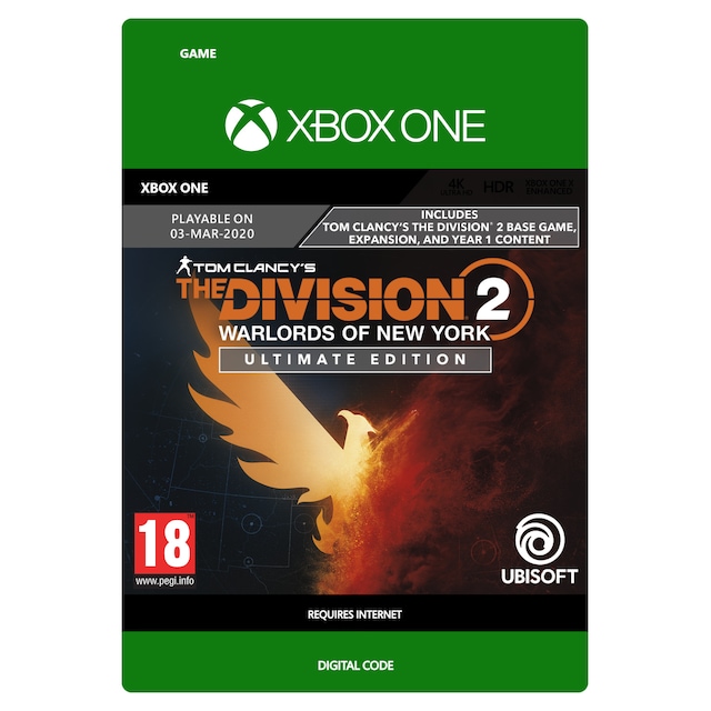 Tom Clancy s The Division 2: Warlords of New York Ultimate Edition - X