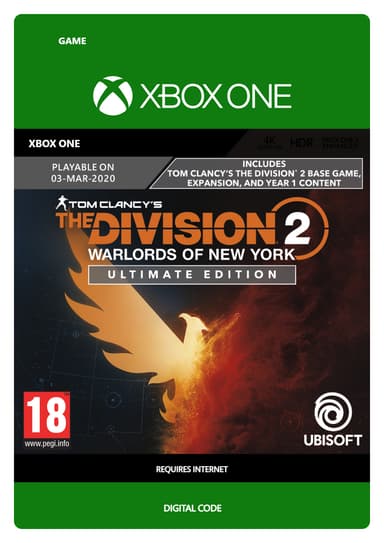Tom Clancy's The Division 2: Warlords of New York Ultimate Edition - X