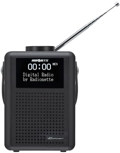Radionette Explorer radio (sort)