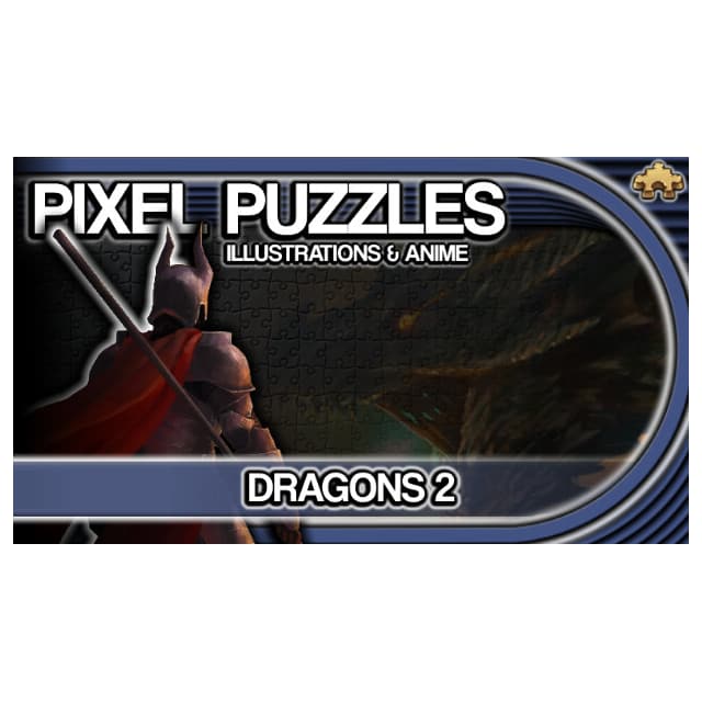 Pixel Puzzles Illustrations & Anime - Jigsaw pack: Dragons 2 - PC Wind