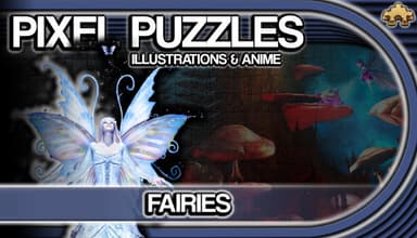 Pixel Puzzles Illustrations & Anime - Jigsaw pack: Fairies - PC Window