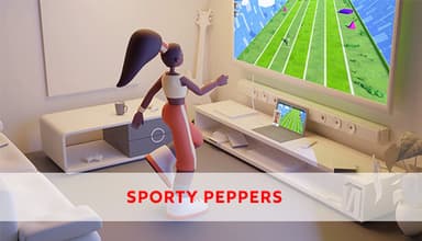 Sporty Peppers - PC Windows,Mac OSX