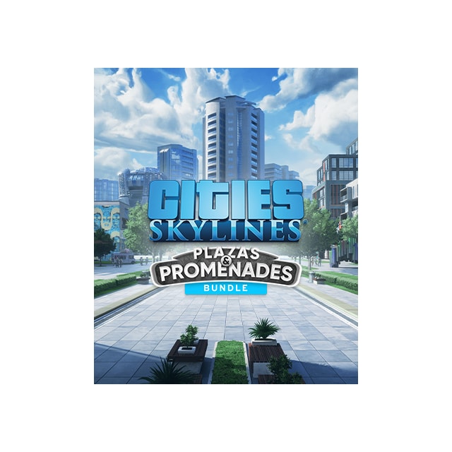 Cities: Skylines - Plazas & Promenades Bundle - PC Windows,Mac OSX,Lin