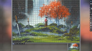 Pixel Puzzles Illustrations & Anime - Jigsaw pack: Samurai - PC Window