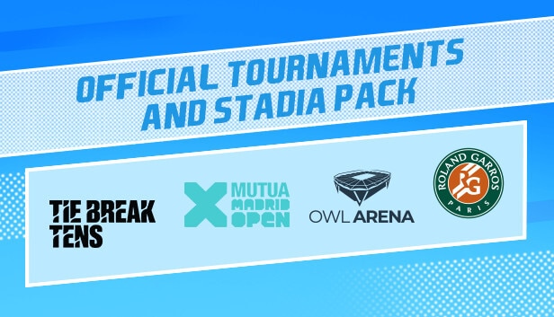 Tennis World Tour 2 Official Tournaments and Stadia Pack - PC Windows