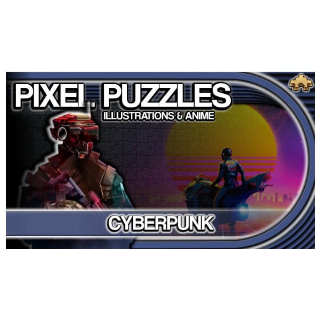 Pixel Puzzles Illustrations & Anime - Jigsaw Pack: Cyberpunk - PC Wind