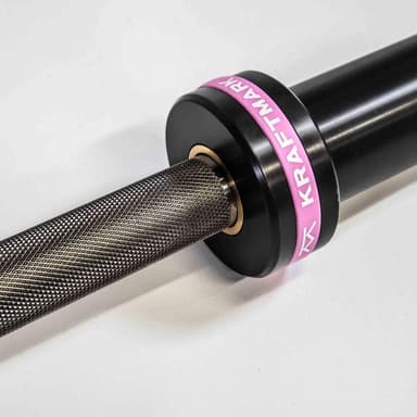 Kraftmark Olympisk vektstang 50 mm - Styrkeløft Black Raw 20kg