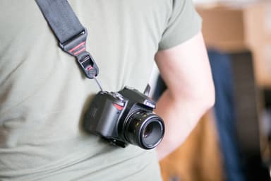 Perfect Design anker for bagasjestropper 4-pakning (sort)