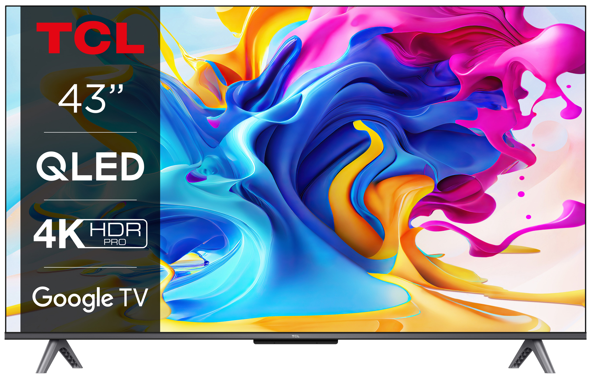TCL 43 QLED770 4K Smart TV (2023) Elkjøp