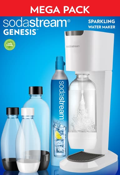 SodaStream Genesis Megapack kullsyremaskin (hvit)