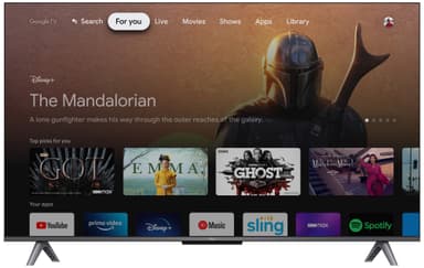 TCL 43'' QLED770 4K Smart TV (2023)