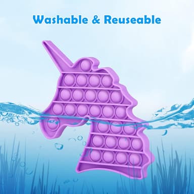Pop it Fidget-leketøy Unicorn Purple