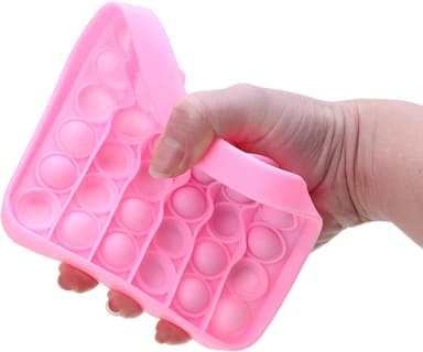 INF Pop it Fidget toy square Rosa