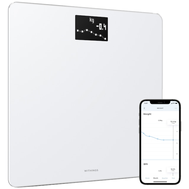Withings Body badevekt WITWBS06WH (hvit)