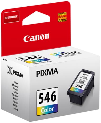 Canon blekkpatroner CL-546 Cyan Magenta Gul
