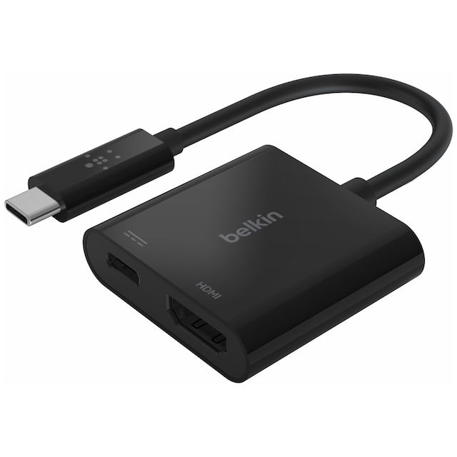 Belkin USB-C til HDMI kabel og ladeadapter (60 W)