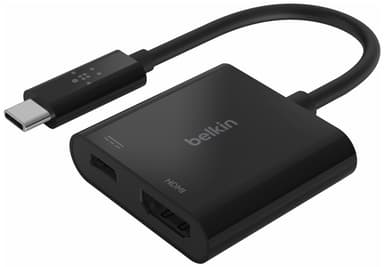 Belkin USB-C til HDMI kabel og ladeadapter (60 W)