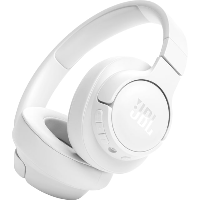 JBL Tune 720BT trådløse around-ear hodetelefoner (hvit)