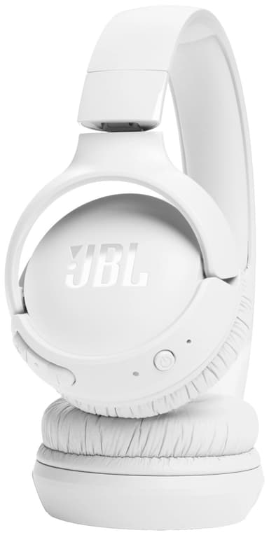 JBL Tune 520BT trådløse on-ear hodetelefoner (hvit)