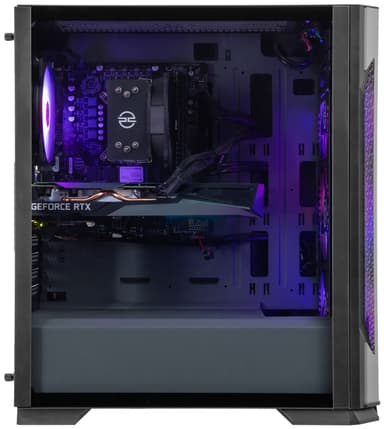 PCSpecialist Vortex G30X i3-12/8/512/3050 stasjonær gaming-PC