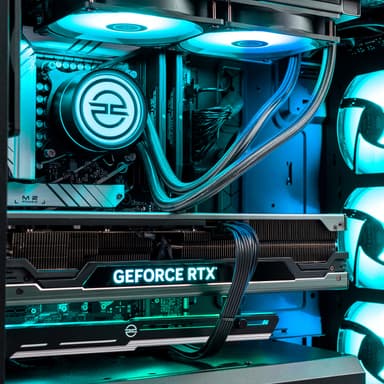 PCSpecialist Fusion X70T i7K-13/16/1000/4070Ti stasjonær gaming-PC