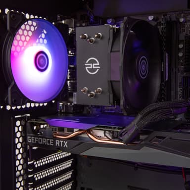PCSpecialist Vortex G30X i3-12/8/512/3050 stasjonær gaming-PC