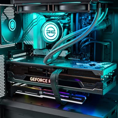 PCSpecialist Fusion X70T i7K-13/16/1000/4070Ti stasjonær gaming-PC