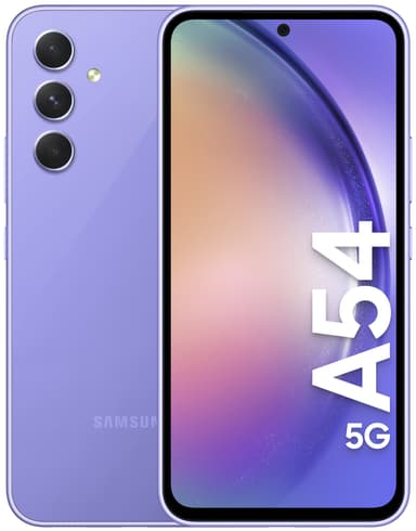 Samsung Galaxy A54 5G smarttelefon 8/256GB (lilla)