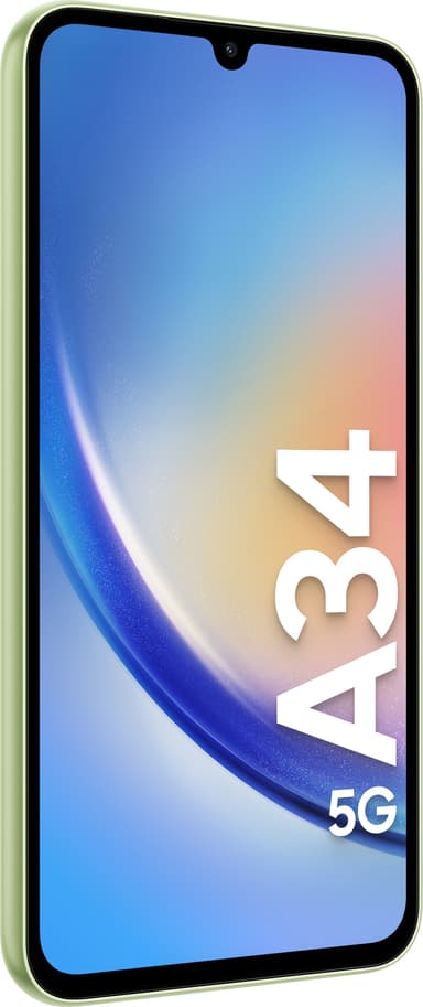 Samsung Galaxy A34 5G smarttelefon 6/128GB (grønn)