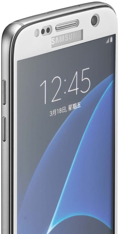 Sandstrøm Full Fit Glass Samsung Galaxy S7 (Hvit)