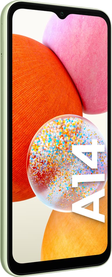 Samsung Galaxy A14 smarttelefon 4/128GB (grønn)