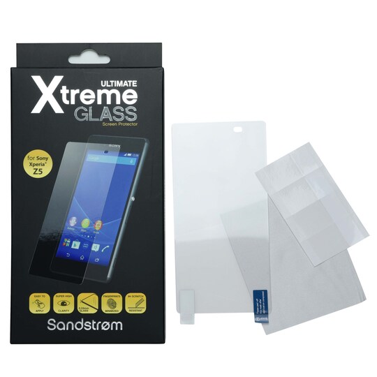 Sandstrøm Ultimate Xtreme skjermbeskytter til Xperia Z5