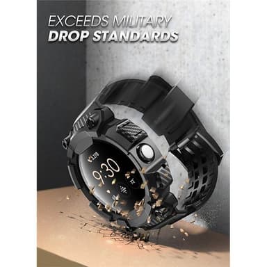 SUPCASE UB Pro armbånd Google Pixel Watch - Sort