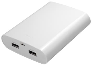Sandstrøm powerbank lader S612PPW14 (hvit) Ladere og Sandstrøm powerbank lader S612PPW14 (hvit) Ladere og