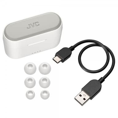 JVC Hodetelefoner In-Ear True Wireless Stix Hvit HA-A9T