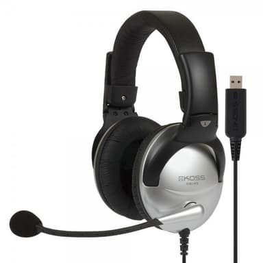 Koss Headset SB45 USB On-Ear Sølv/Svart
