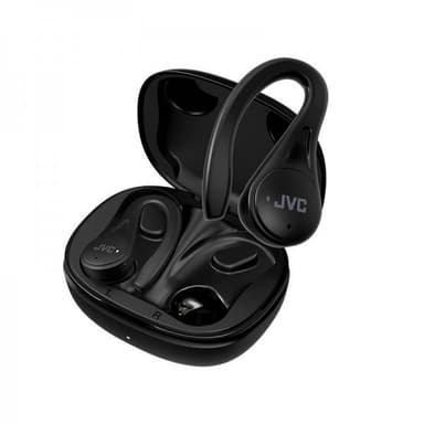 JVC Hodetelefoner In-Ear True Wireless Sports Svart HA-EC25T