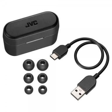 JVC Hodetelefoner In-Ear True Wireless Stix Svart HA-A9T