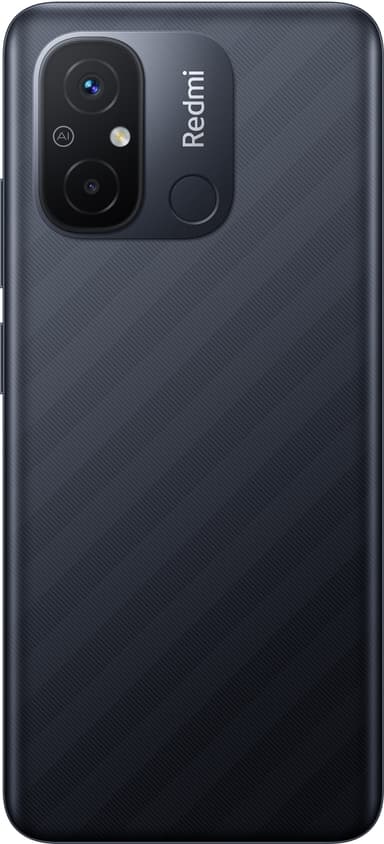 Xiaomi Redmi 12C smarttelefon 3/64GB (sort)