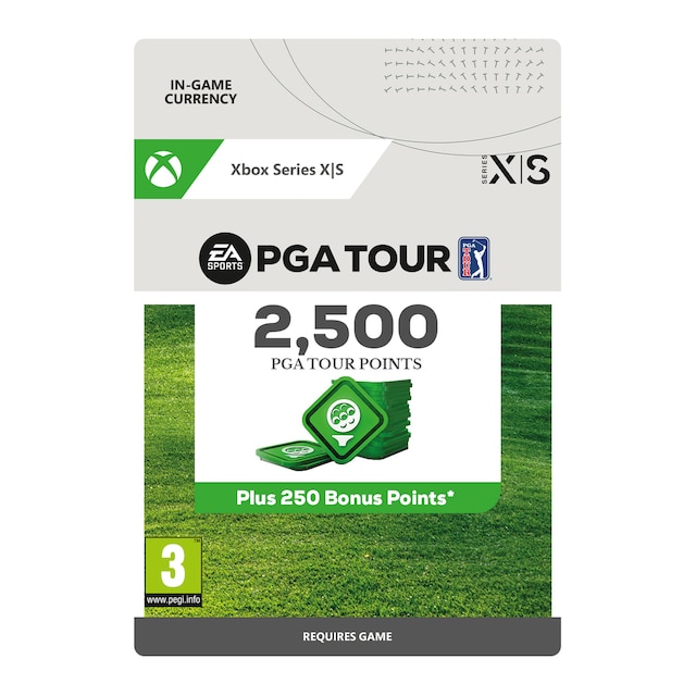 EA SPORTS™ PGA TOUR™ 2,500 PGA TOUR POINTS - Xbox Series X,Xbox Series