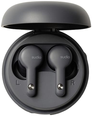 Sudio A2 trådløse in-ear hodetelefoner (antrasitt)