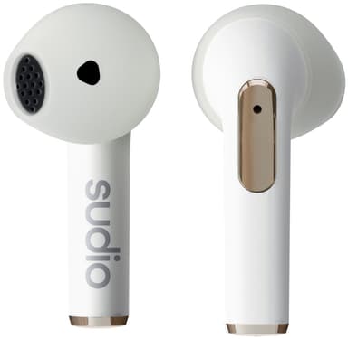 Sudio N2 trådløse in-ear hodetelefoner (hvit)