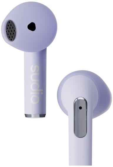 Sudio N2 trådløse in-ear hodetelefoner (lilla)