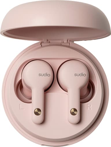 Sudio A2 trådløse in-ear hodetelefoner (rosa)